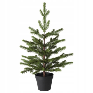 IKEA VINTER Umelá rastlina vianočný stromček 55 cm kvetináč